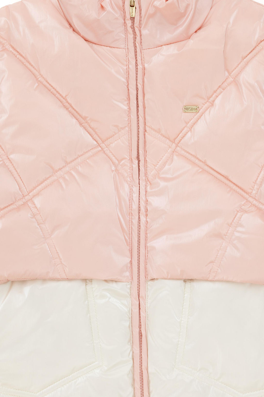 Пальто лососевого цвета для девочки Неожиданная скидка в корзине - U.s. polo assn фото 4