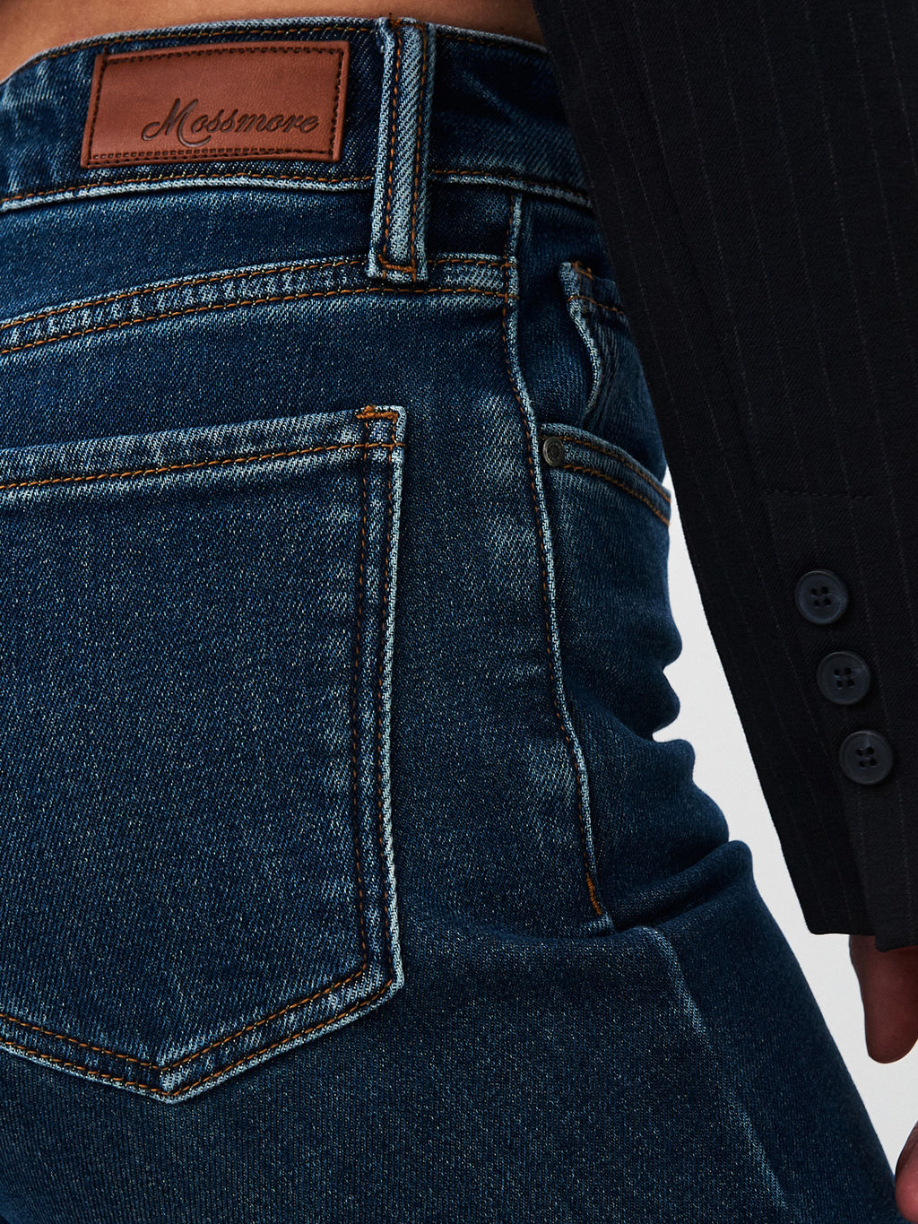 Утепленные Женские Джинсы Мом Ут. Начёс - Mossmore фото 21