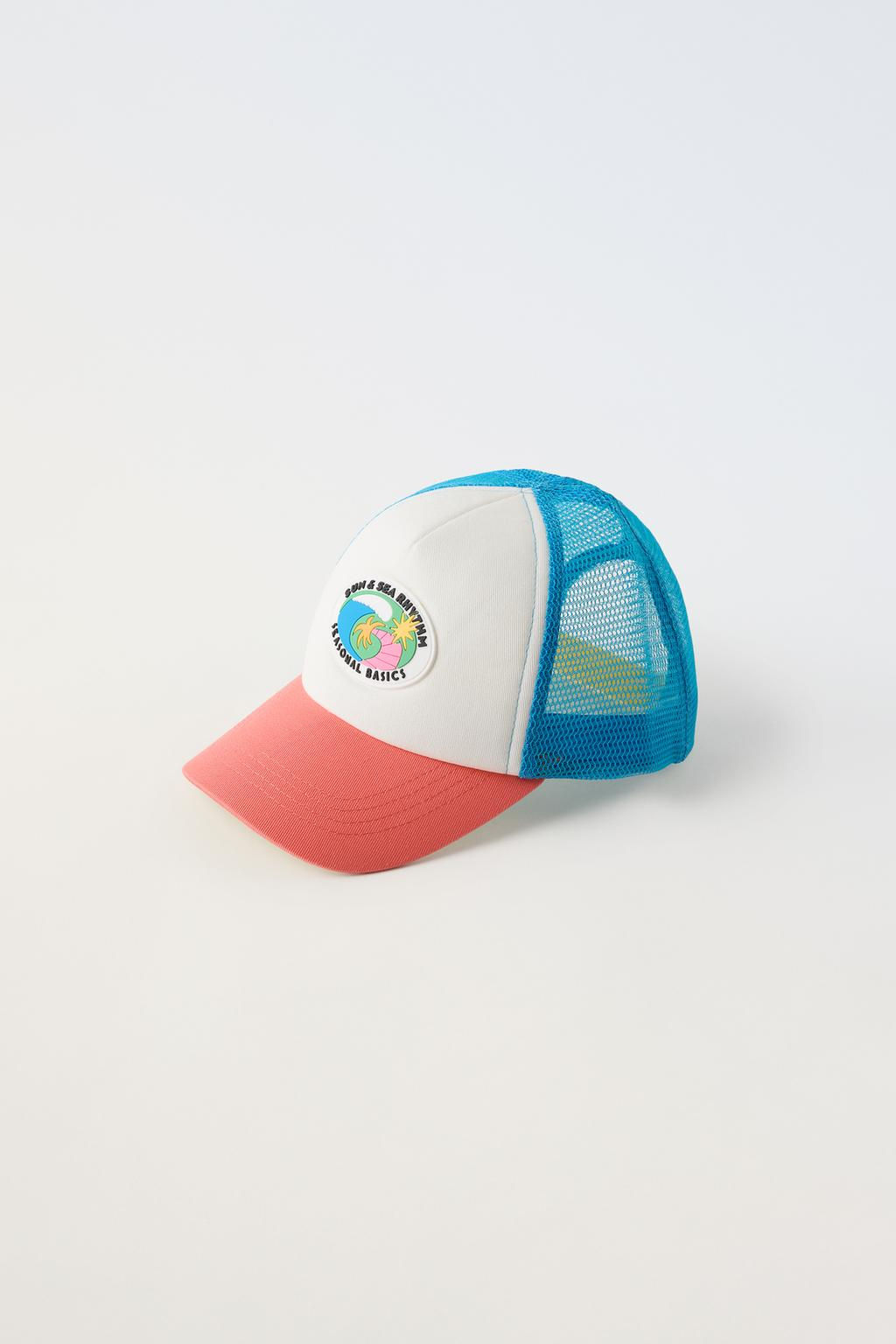 MESH CAP WITH RUBBERISED LABEL - Zara фото 2