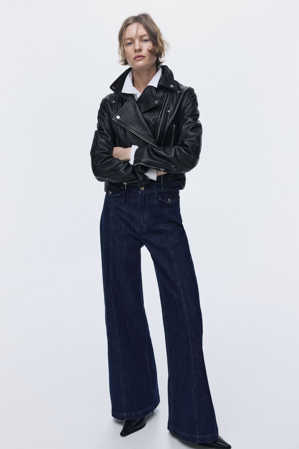 Wide High Jeans - H&m фото 5