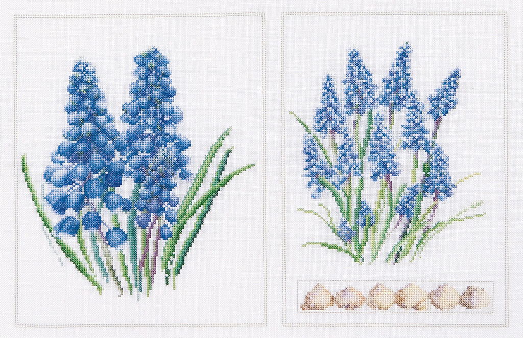 Набор для вышивания Thea Gouverneur 443А Мускари 33.5 х 22 см