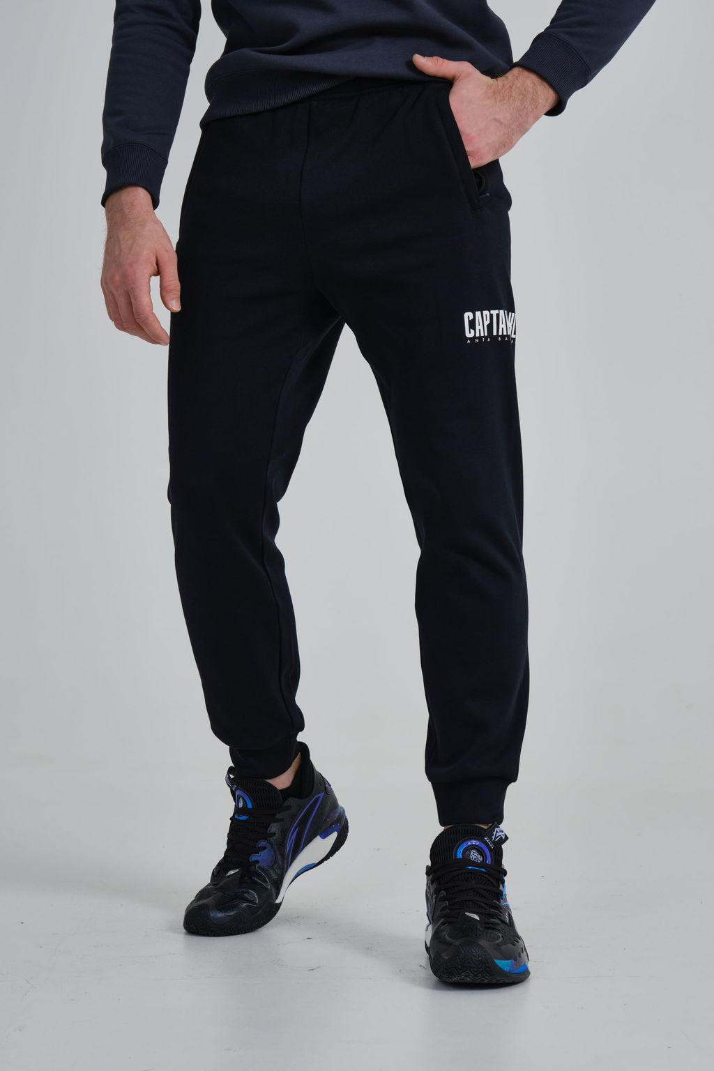 Брюки трикотажные Чёрный - Anta фото 3