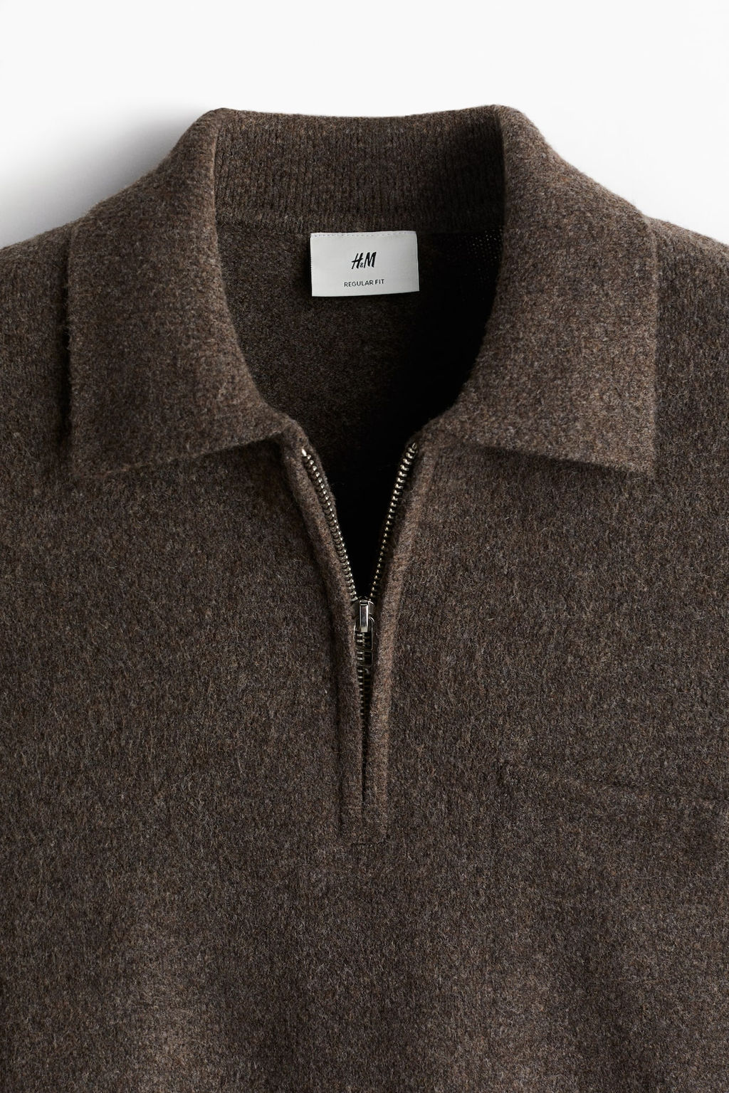 Jersey con media cremallera Regular Fit - H&m фото 7
