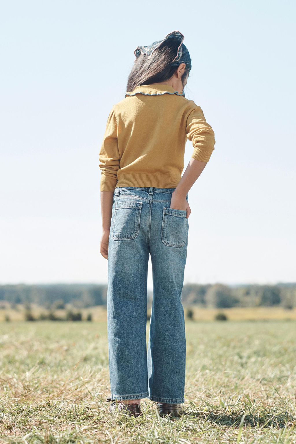 WIDE-LEG JEANS WITH POCKETS - LIMITED EDITION - Zara фото 3