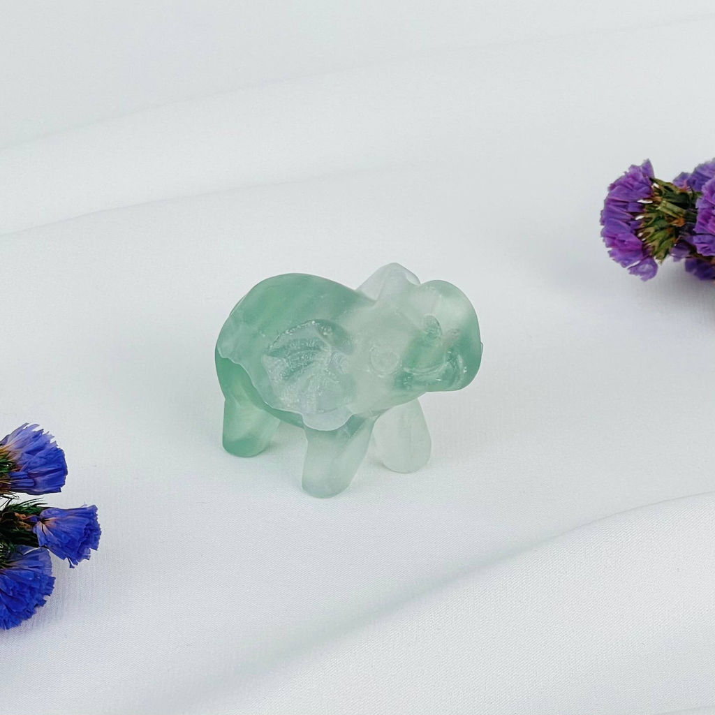 Фигурка Слон из Флюорита