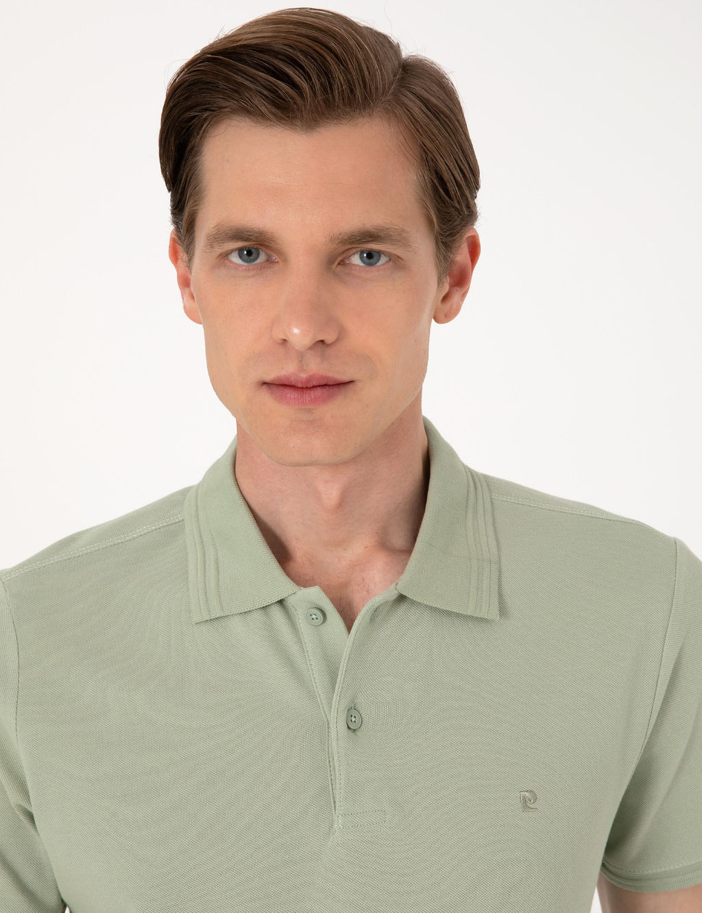 Ye_il Slim Fit Basic Ti__rt