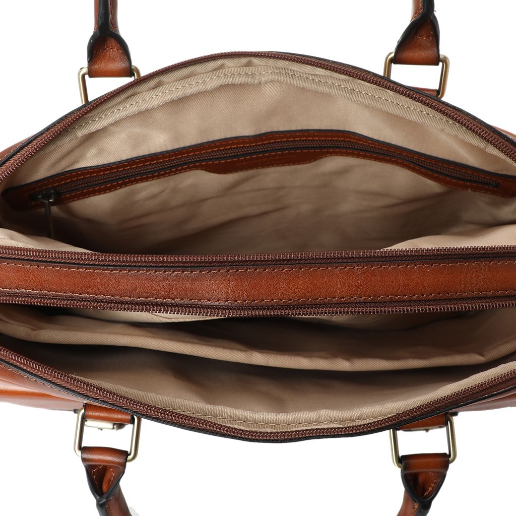 Мужская сумка для ноутбука GERARD HENON Артикул 2920705, светло-коричневый  фото 6