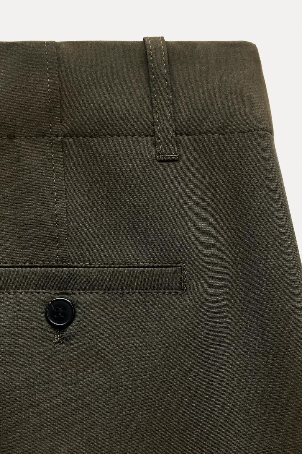 ZW COLLECTION STRAIGHT-FIT TROUSERS - Zara фото 20
