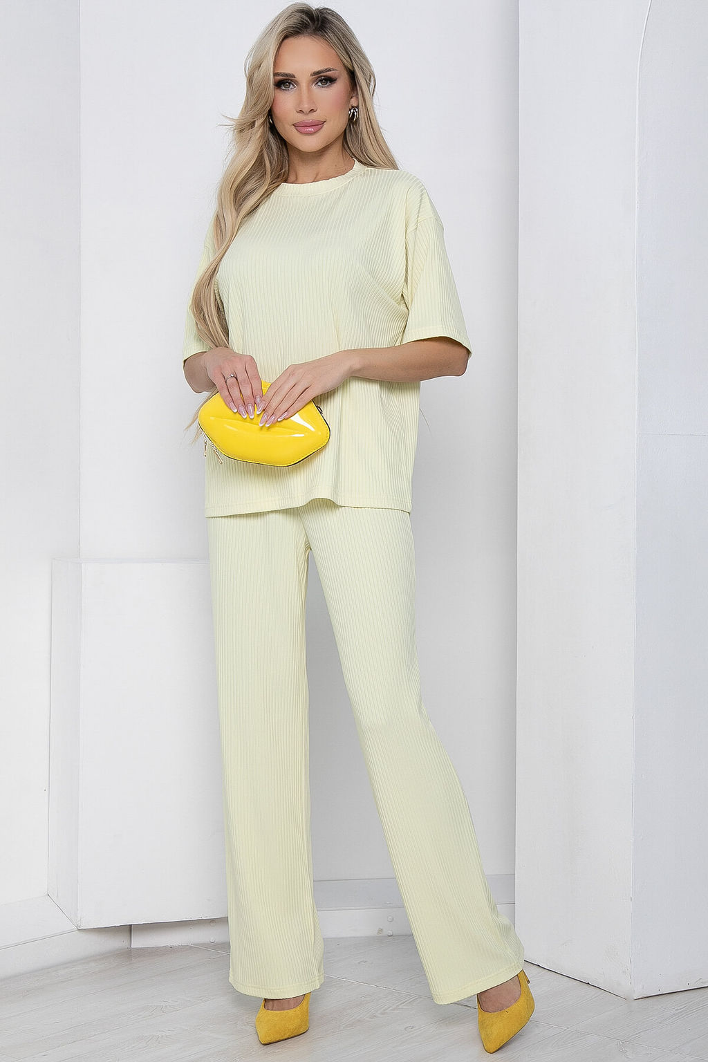 Костюм Чамми (светло-желтый) К8625 - Lt collection фото 6