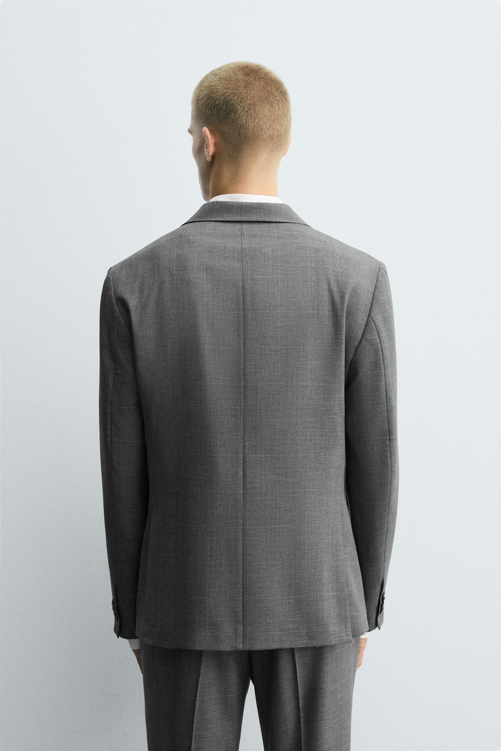 CHECK SUIT BLAZER - Zara фото 3