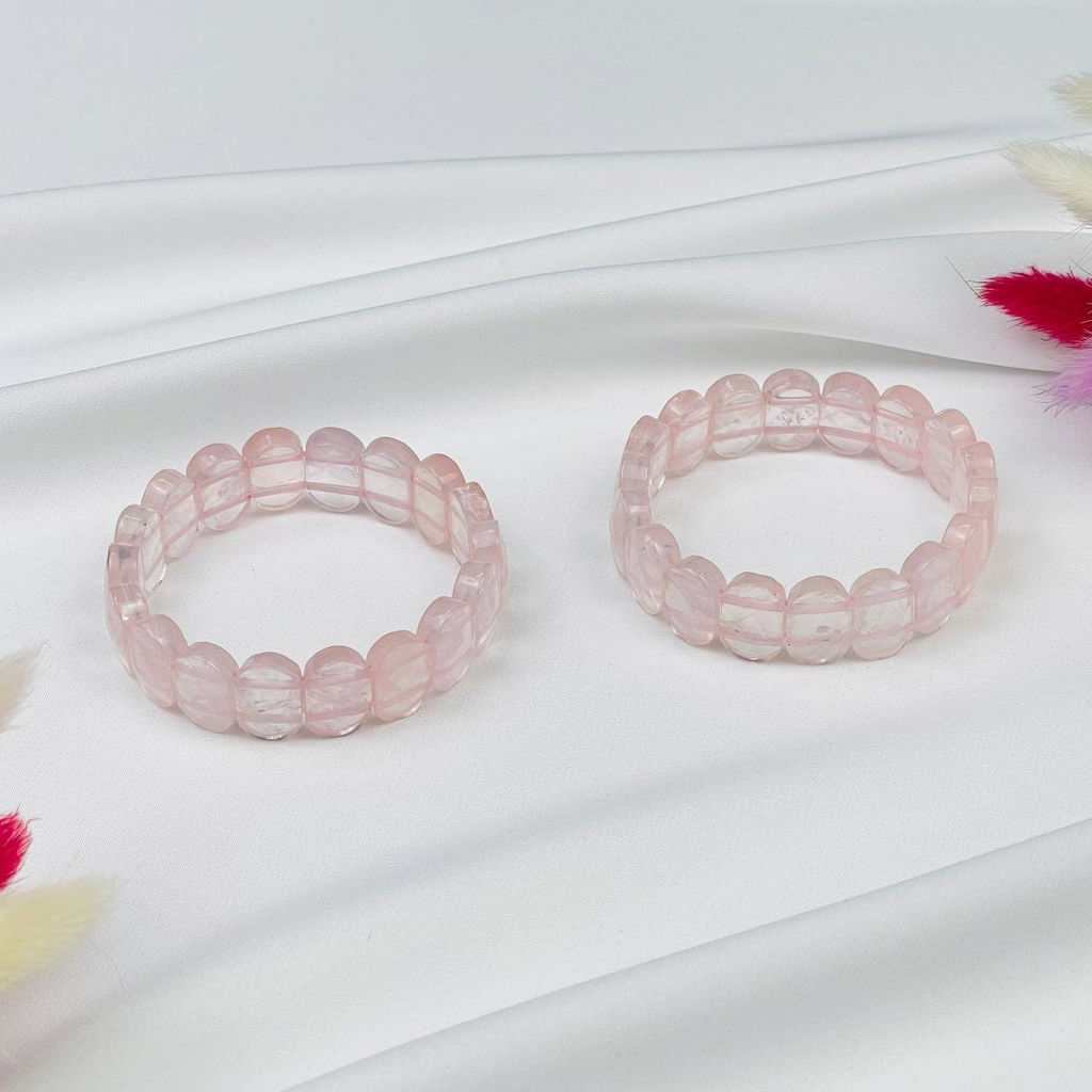 Браслет из Розового кварца - Радуга самоцветов фото 2