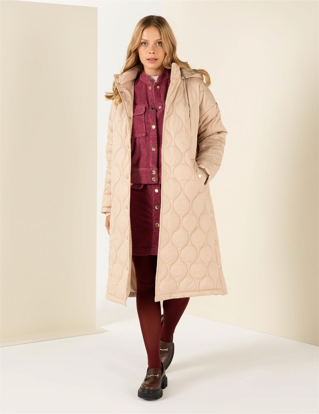 Bej Oversize Mont - Pierre cardin фото 4