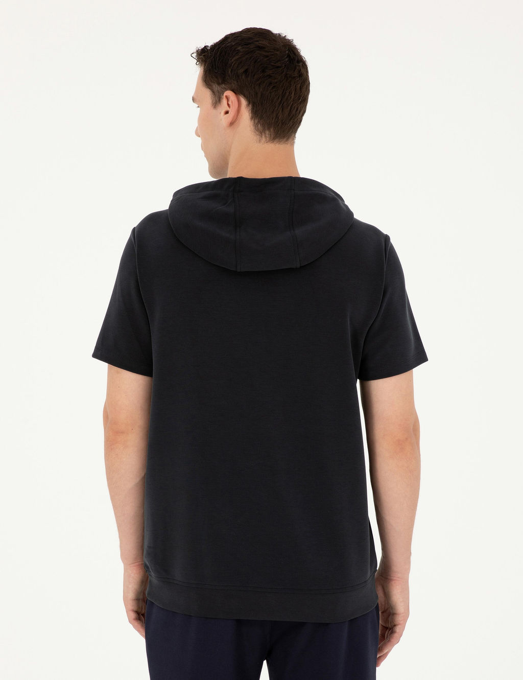 Siyah Regular Fit Sweatshirt - Pierre cardin фото 5