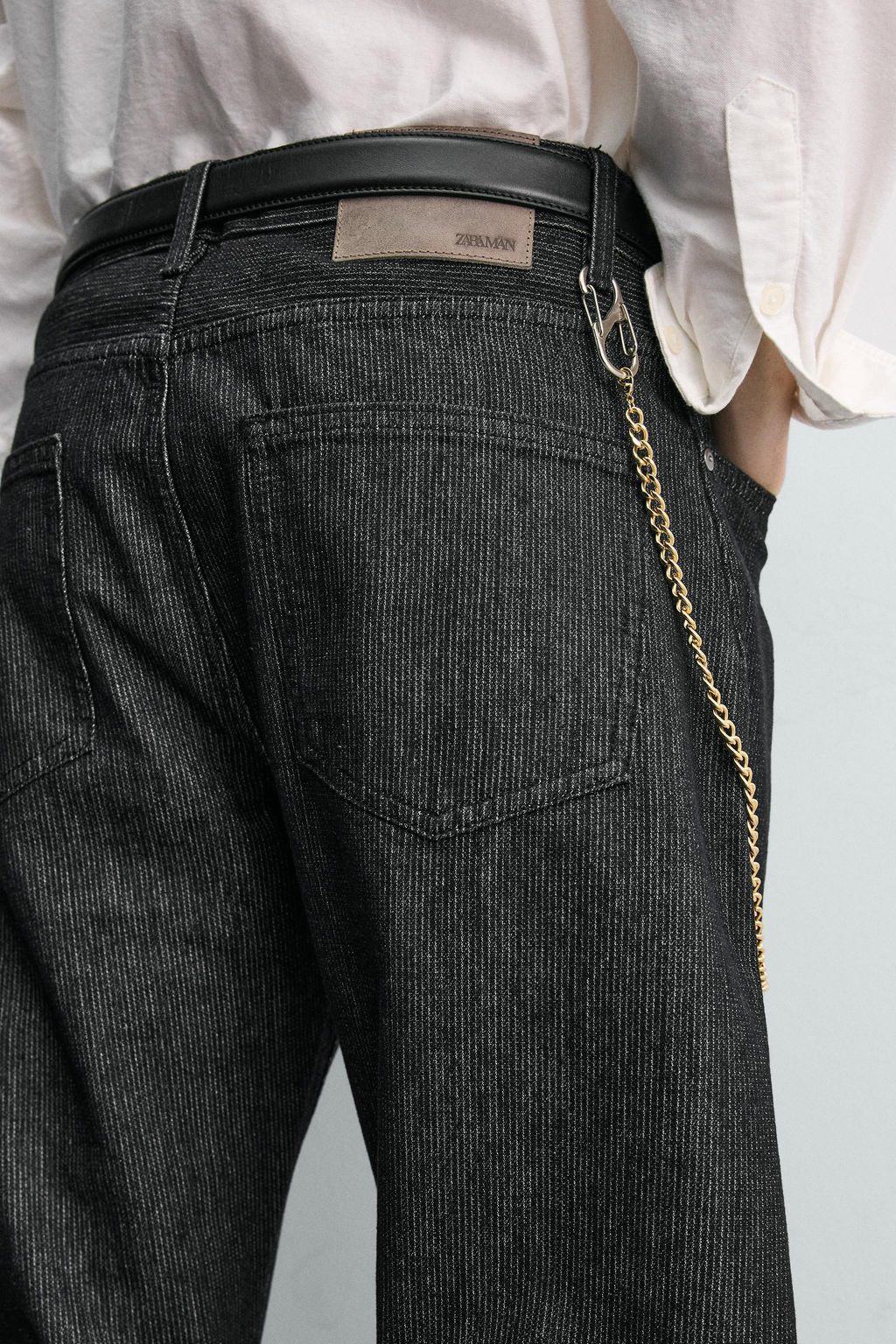 JEANS BARREL FIT / Negro - Zara фото 8