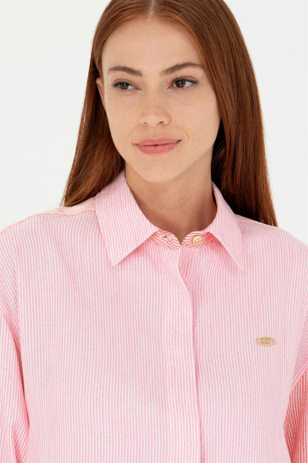 U. S. Polo Assn Женское розовое тканое платье - U.s. polo assn фото 9