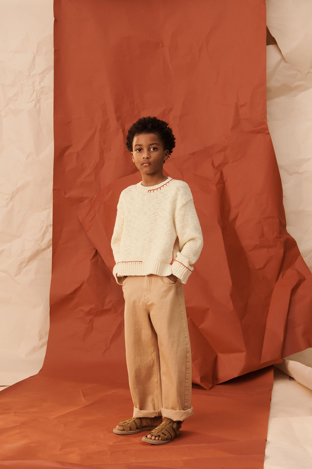 PANTAL?N BAGGY PESPUNTES LIMITED EDITION / 314 - Zara фото 5