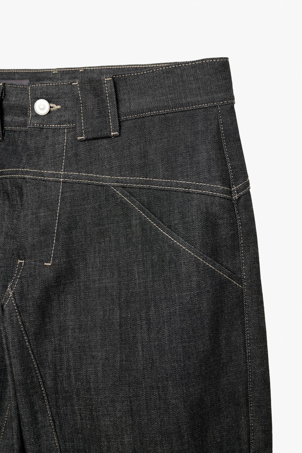 RELAXED-FIT STRAIGHT-LEG JEANS X STEFANO PILATI - Zara фото 4