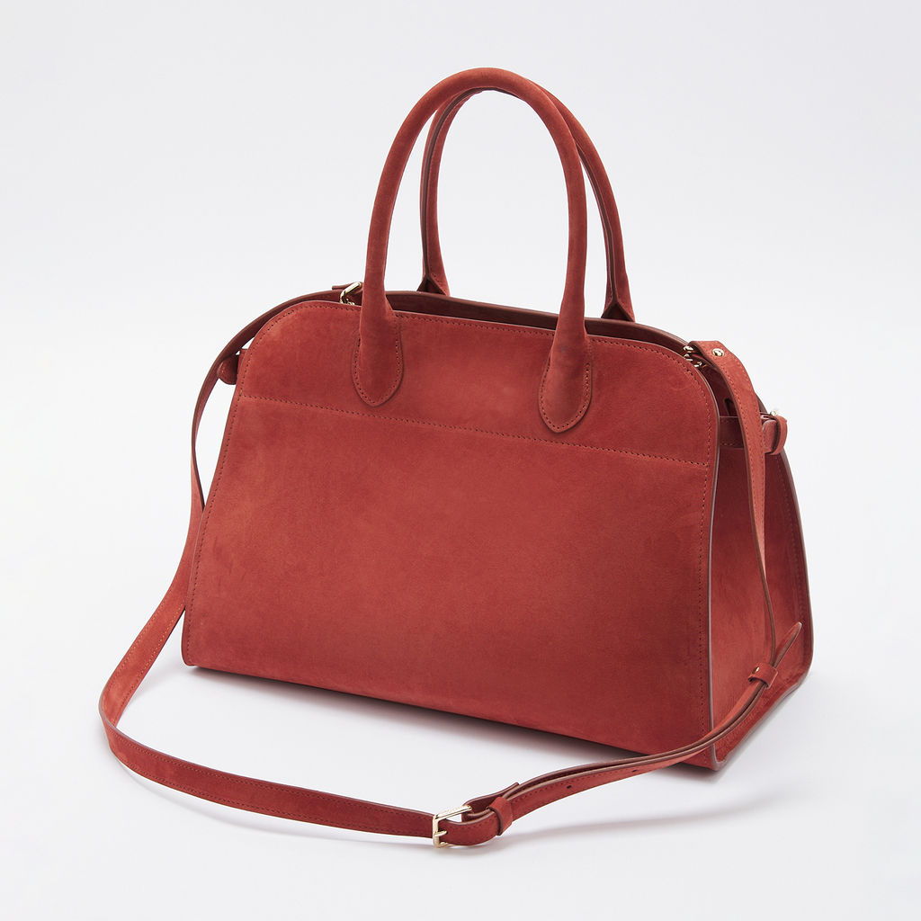 Женский тоут CALZETTI ASHLEY Артикул 4249644, кирпичный  фото 5