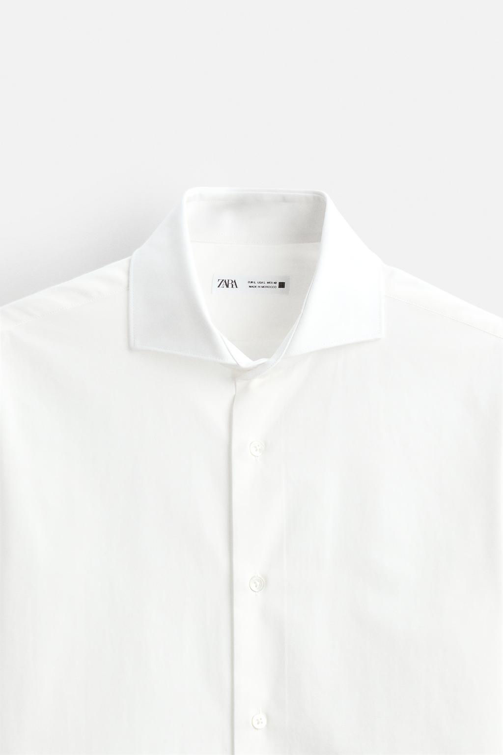 SLIM FIT SHIRT - Zara фото 7