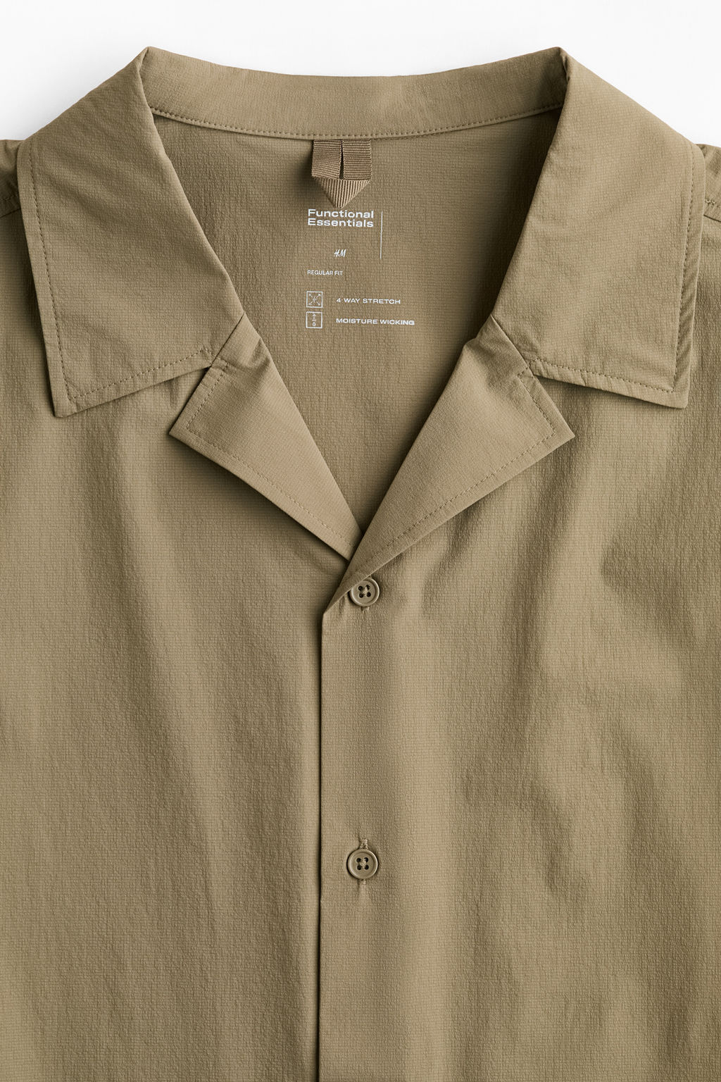 Four-way stretch Regular Fit shirt - H&m фото 3