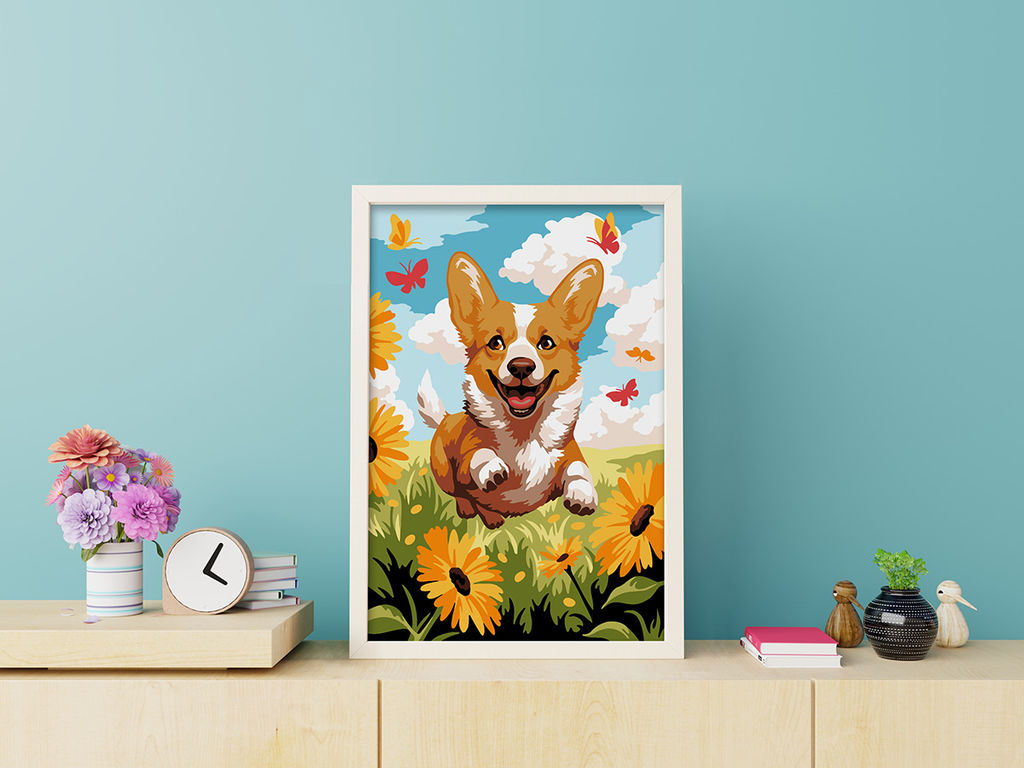 ФРЕЯ PNB/PS-280 Набор для раскрашивания по номерам 30 х 20 см Радостный Коржик  фото 5