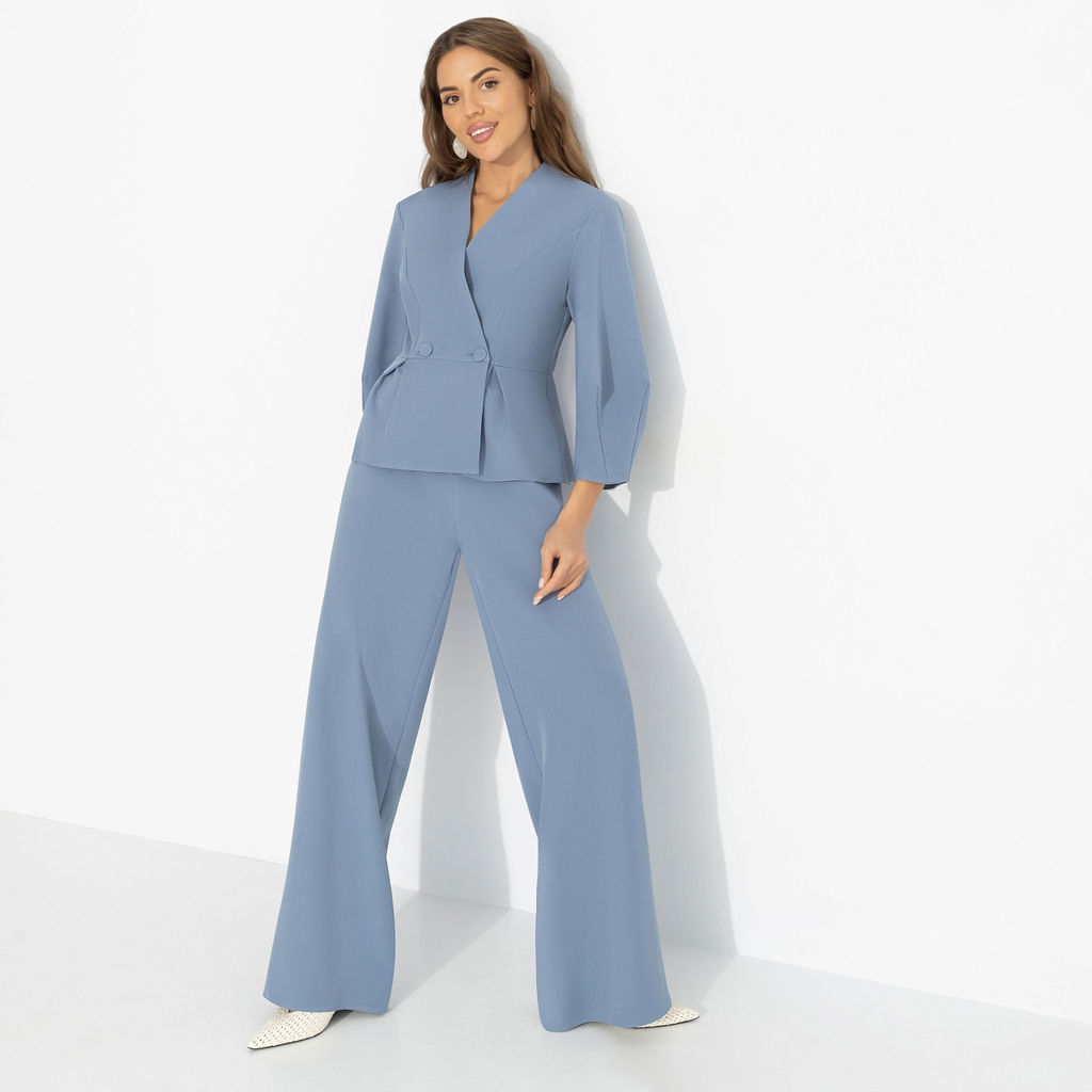 Брючный костюм дизайнерский, Уверенный ход (2 в 1) - Charutti фото 6