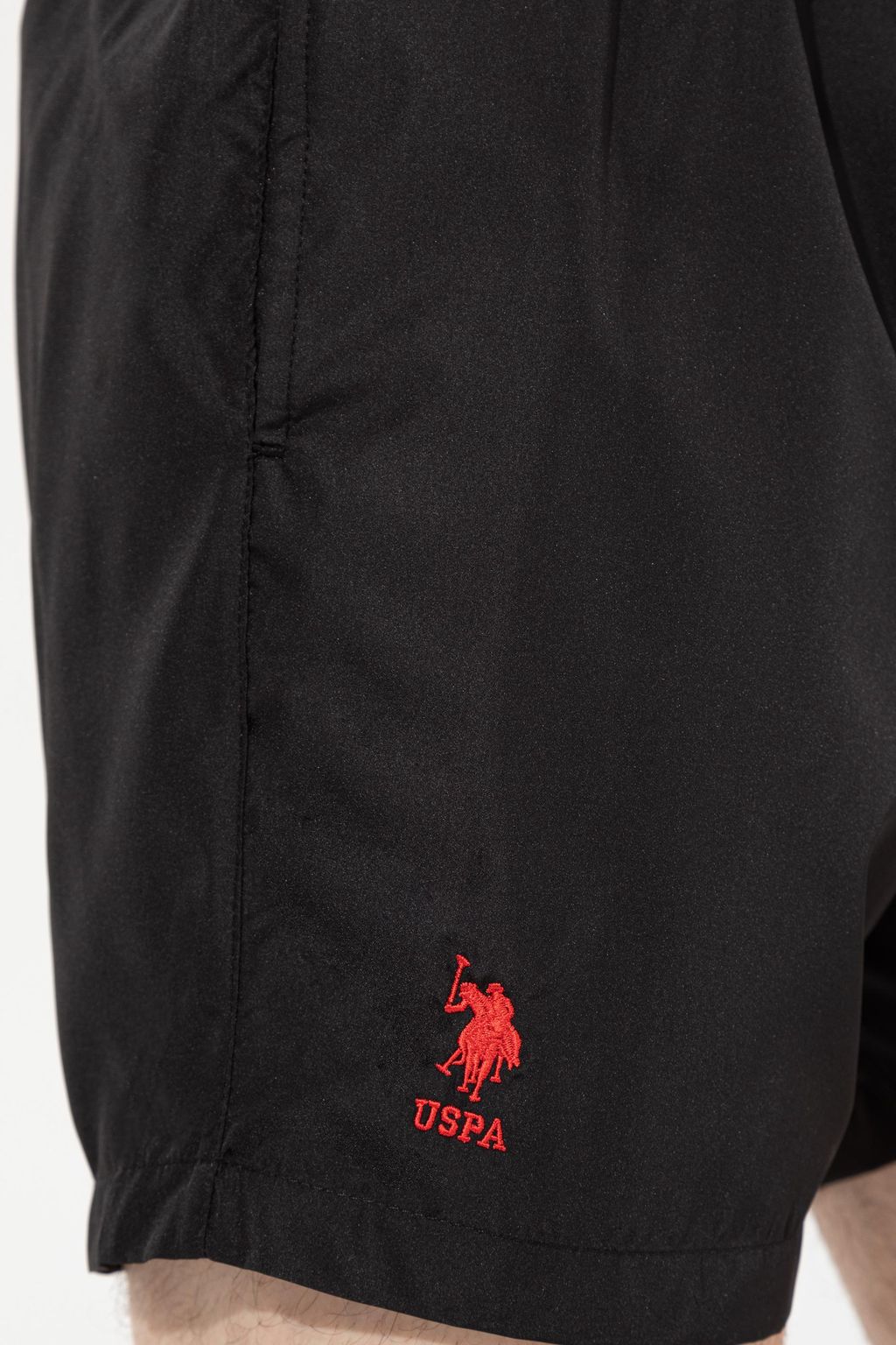 U. S. Polo Assn Мужские черные шорты для плавания - U.s. polo assn фото 5