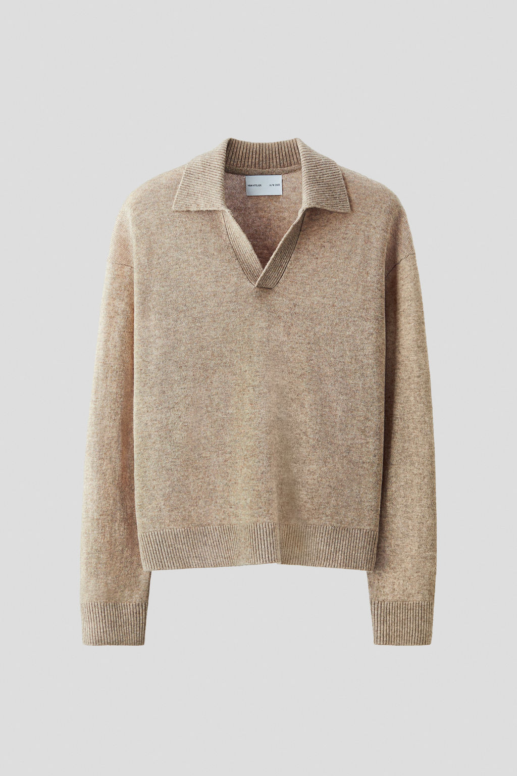 Wool-blend polo jumper - H&m фото 2