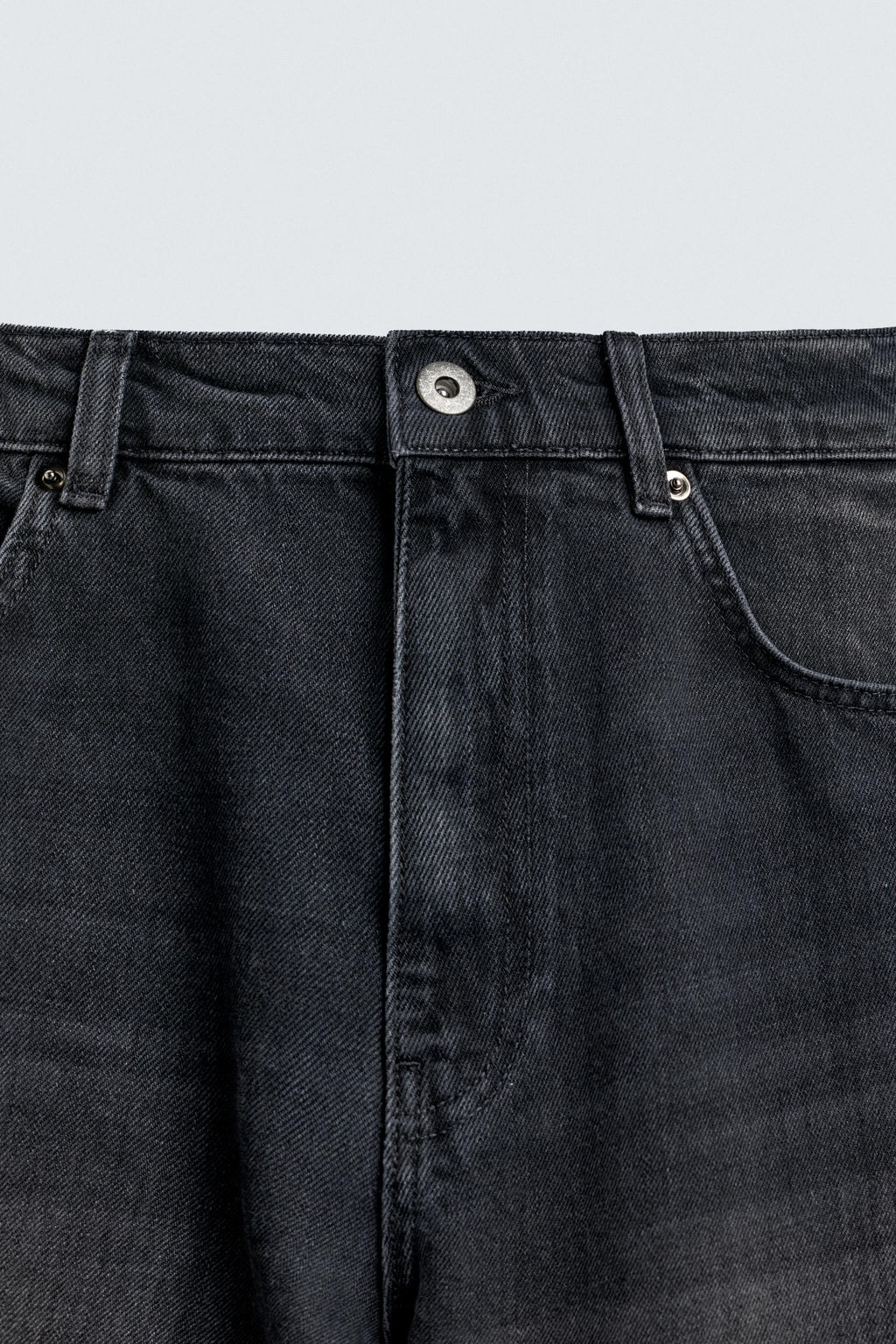 JEANS FLARE FIT CREMALLERAS / Carb?n - Zara фото 11