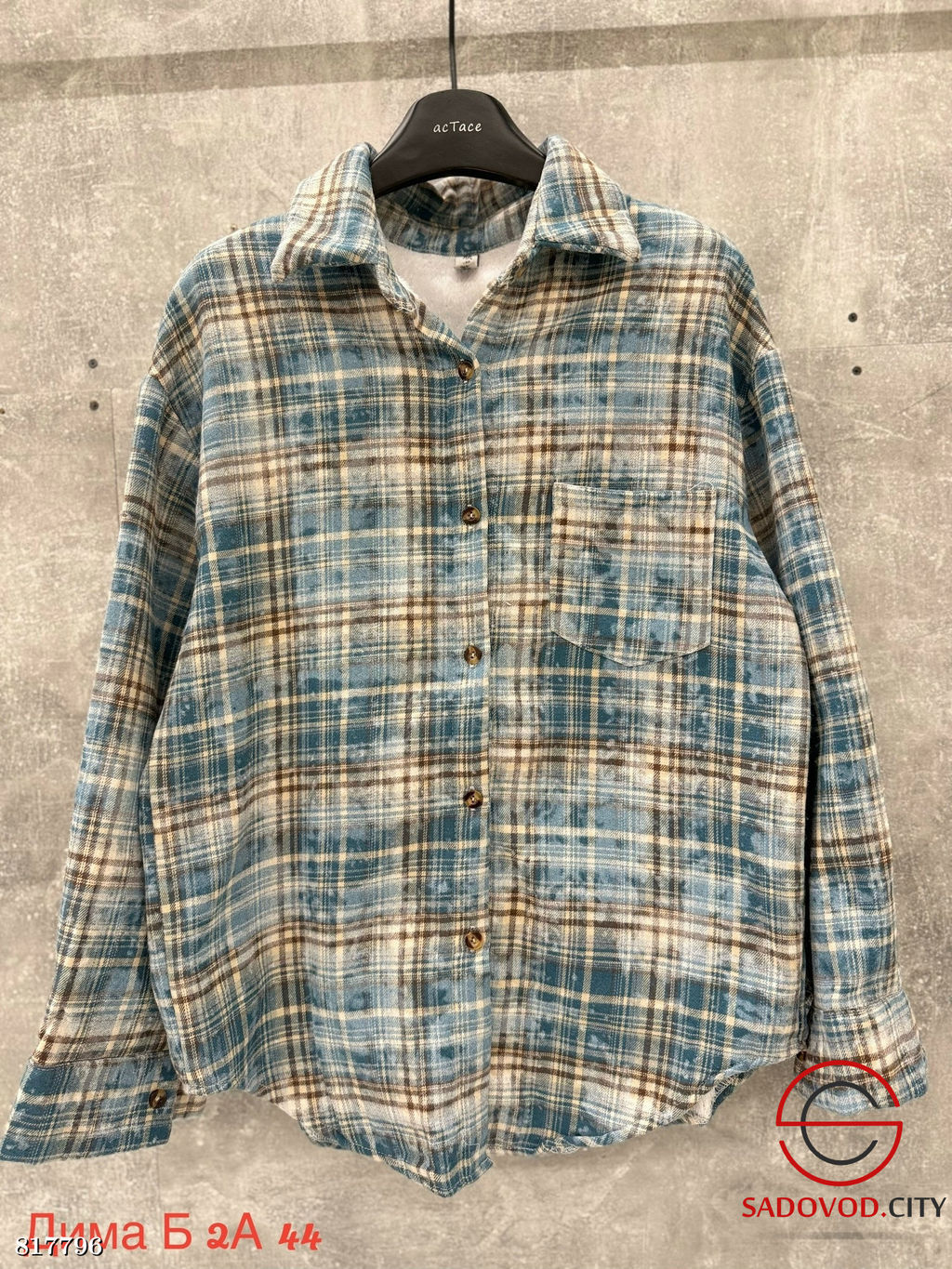 Рубашка женская с мехом внутри - Bruno фото 3