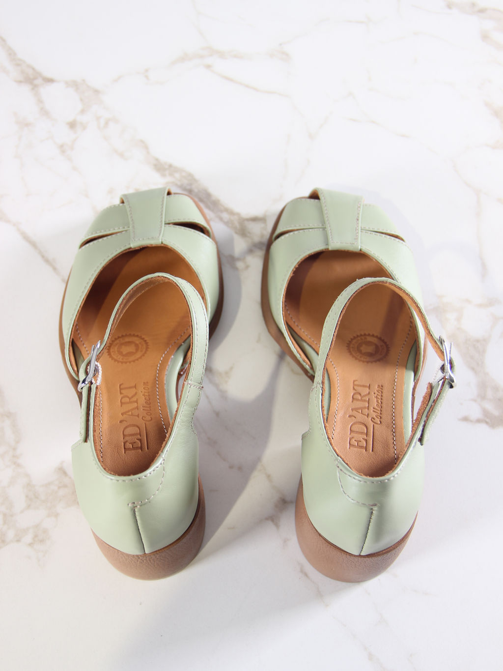 Босоножки 5033.23663bе.Олива орех