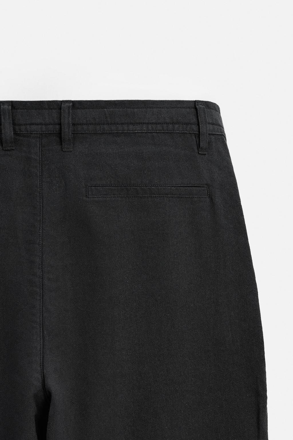 LINEN BLEND TROUSERS - Zara фото 27
