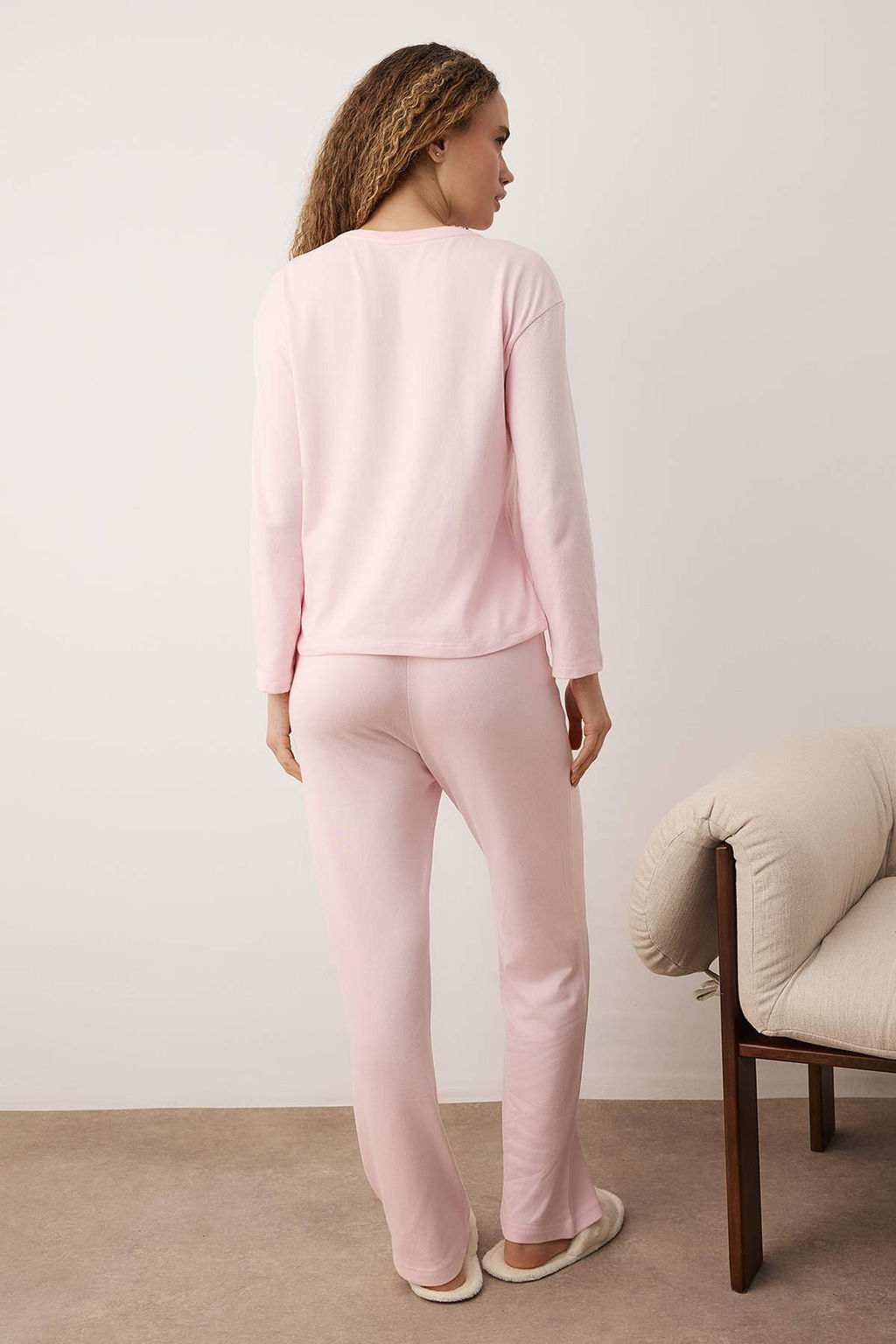 Pembe Orme Pijama Tak?m? THMAW26PT00121
