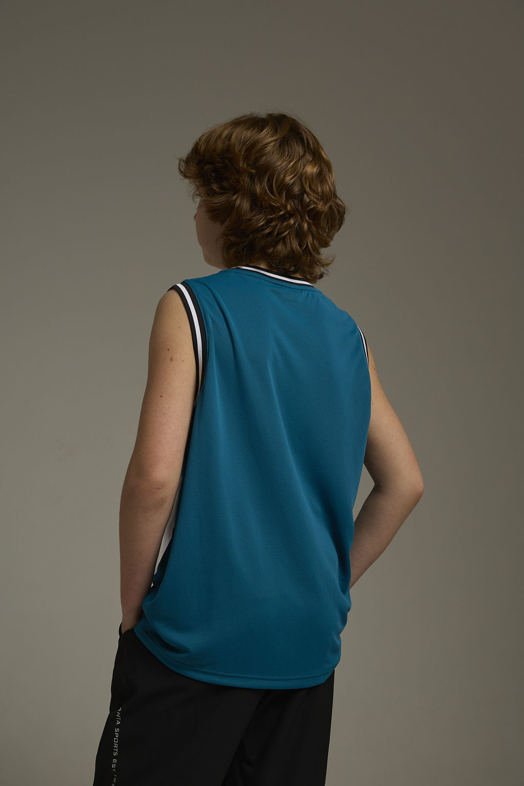 Игровой баскетбольный костюм - Майка Синий