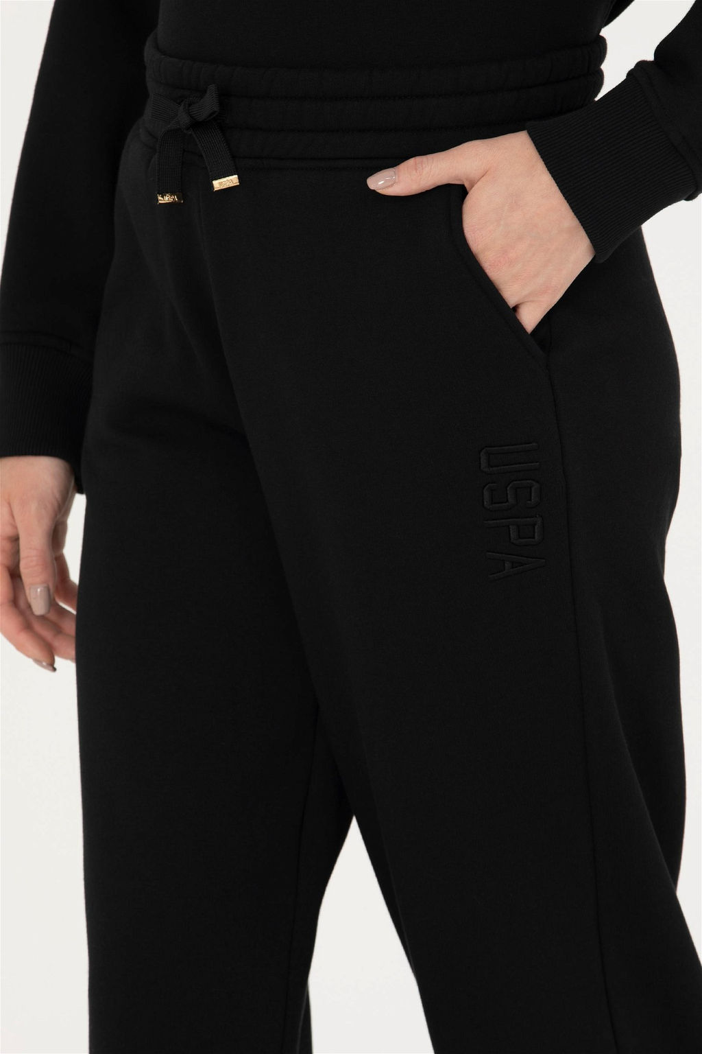 Женские черные спортивные штаны Неожиданная скидка в корзине - U.s. polo assn фото 6