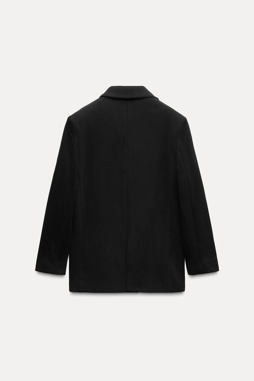 OVERSIZE FLEECE BLAZER - Zara фото 6