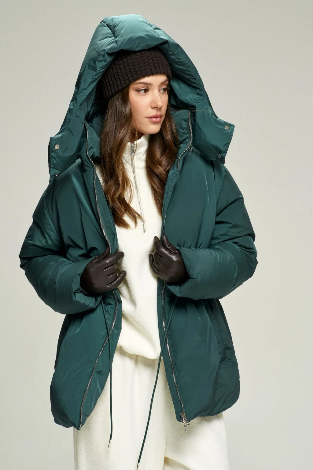 Пуховик на кулиске Pine Green - Erist store фото 2