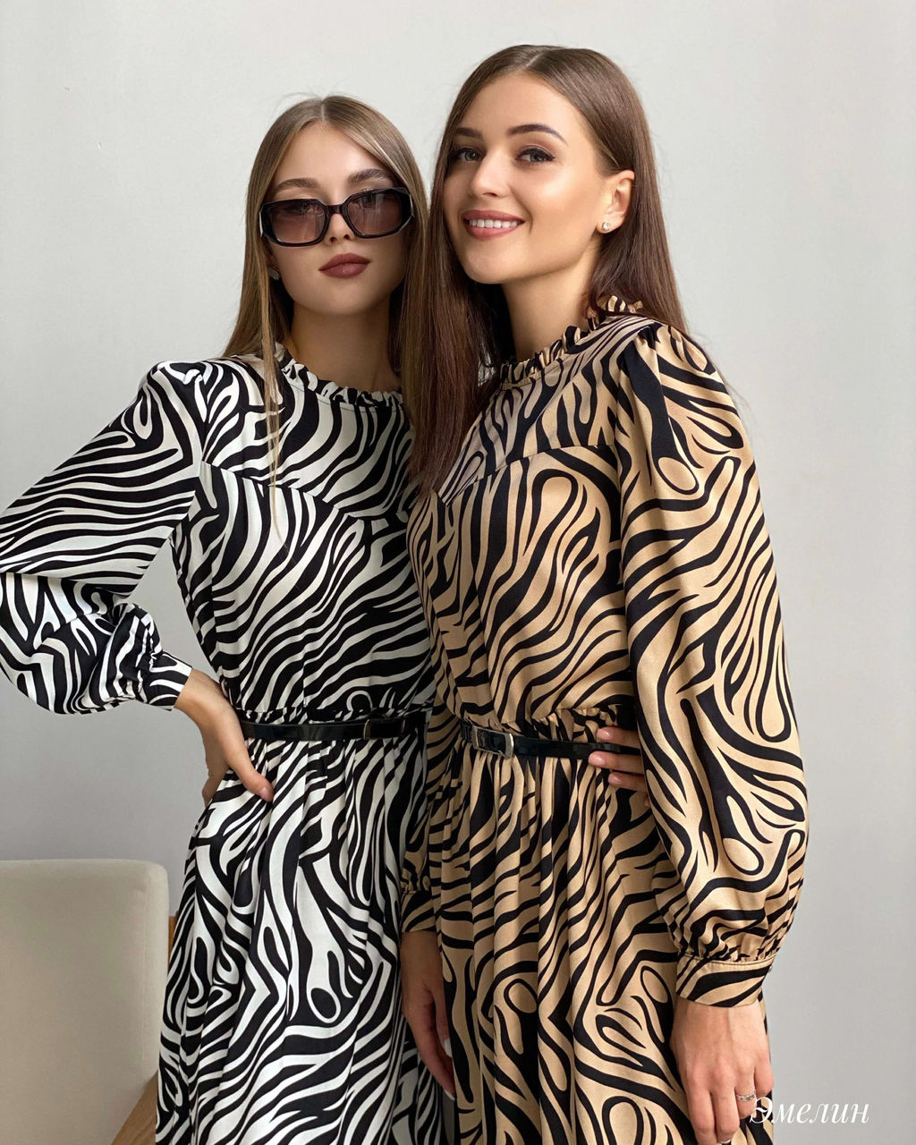 Платье Эмелин (коричневый) - Nadi bordo фото 7