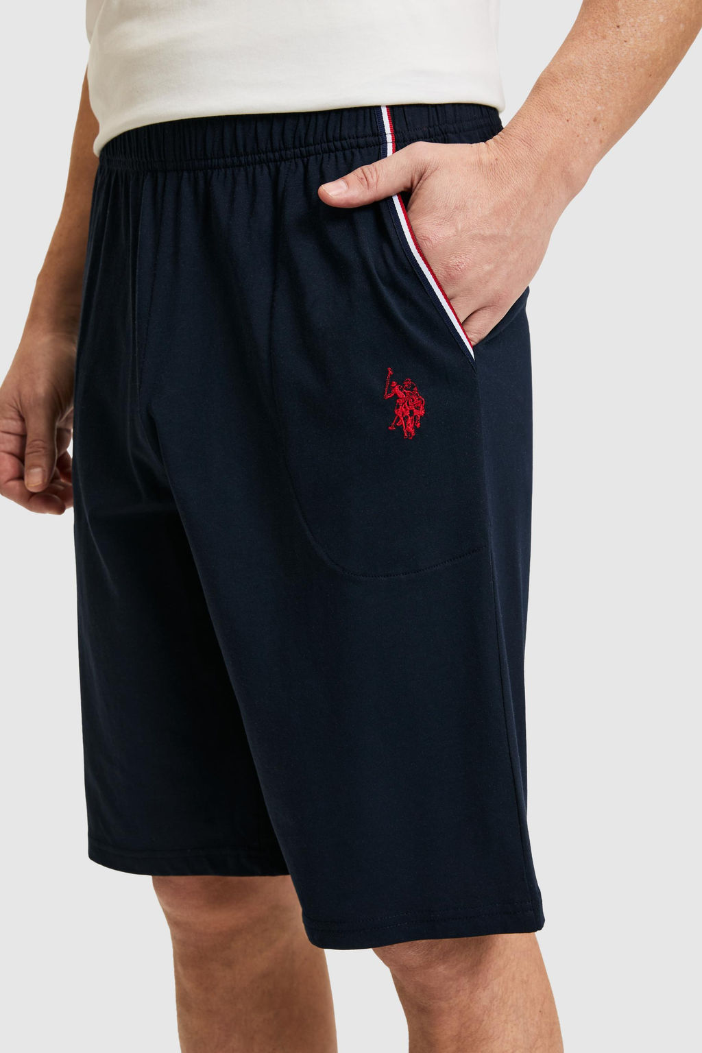 Erkek Beyaz Pijama Tak_m_