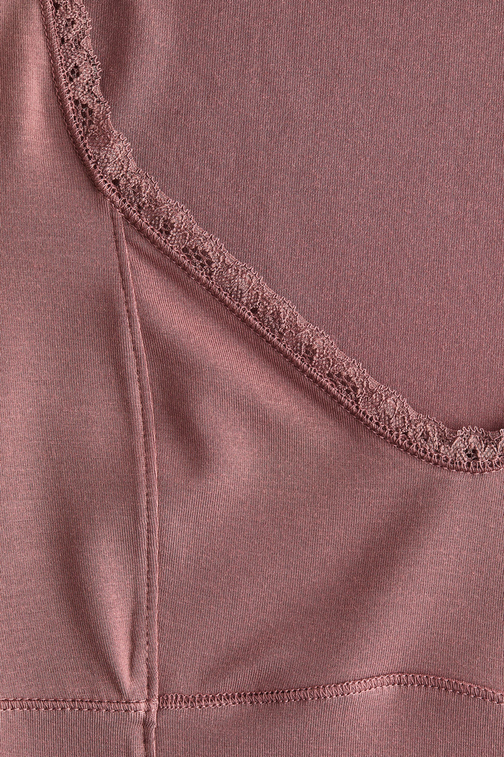 Top con ribete de encaje - H&m фото 6