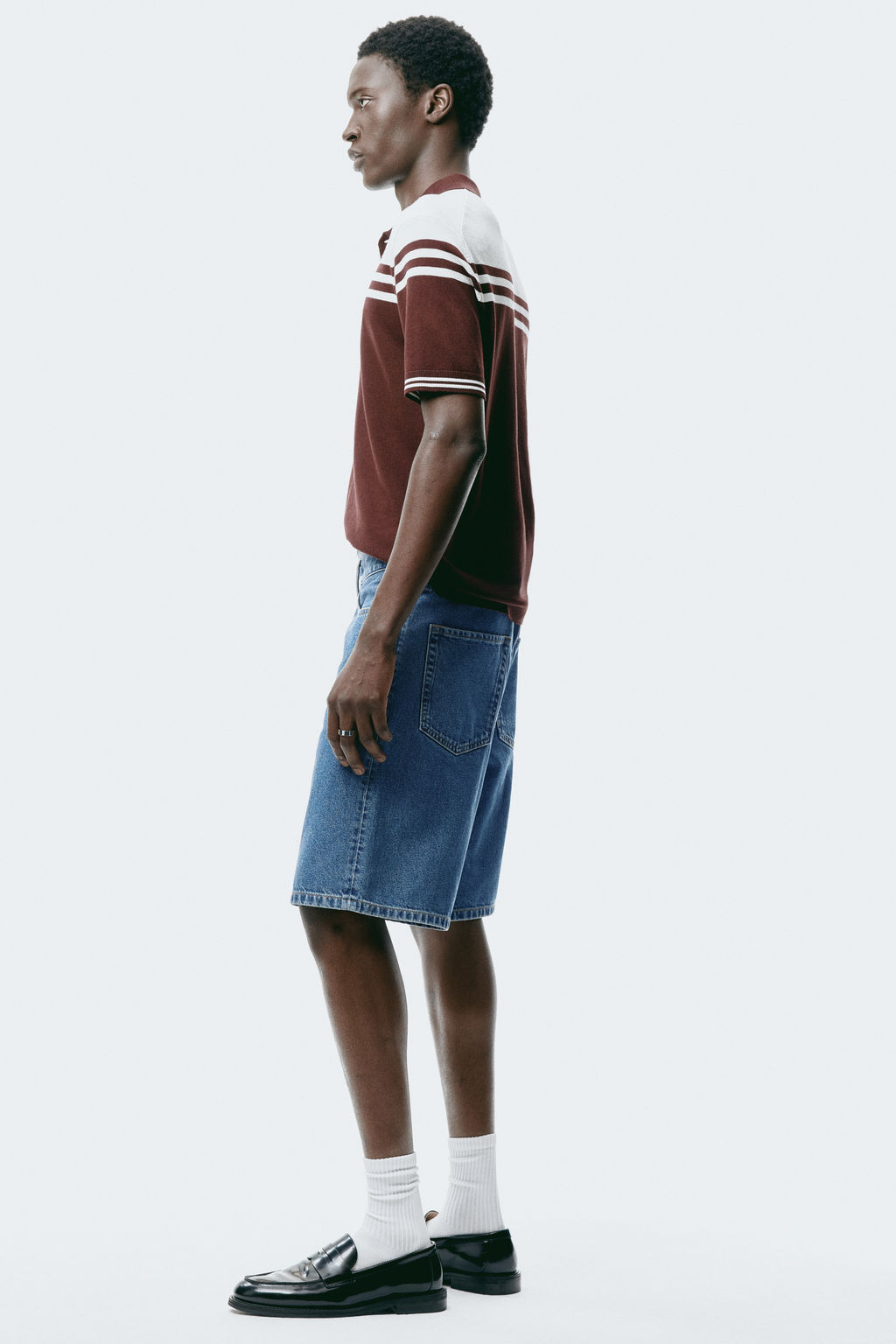 Bermudas en denim Relaxed Fit - H&m фото 12