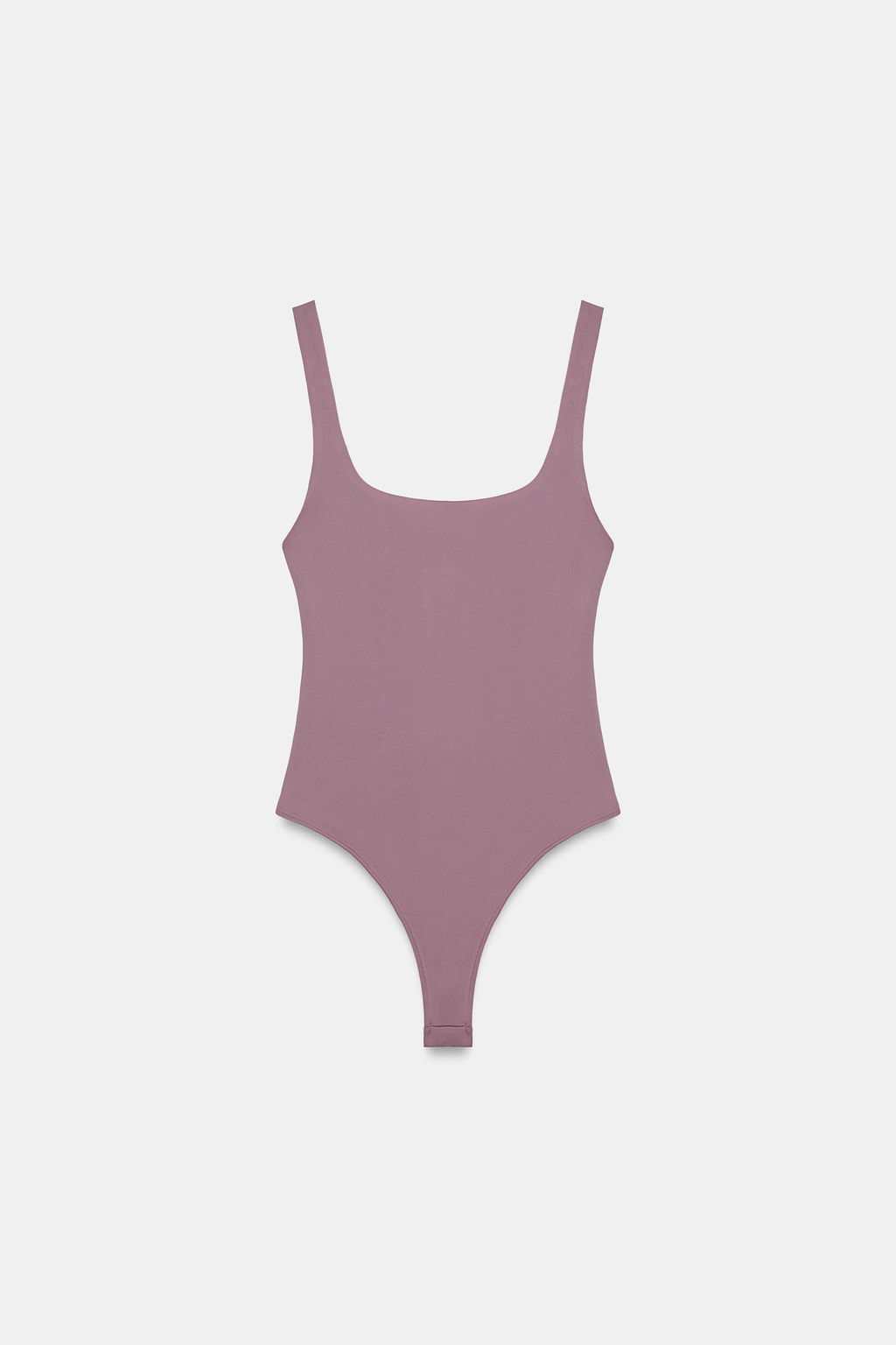 BODY EL?STICO ESCOTE CUADRADO / Rosa / Malva