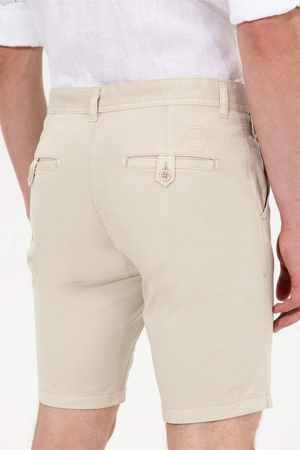 U. S. Polo Assn Мужские шорты из каменной ткани - U.s. polo assn фото 14