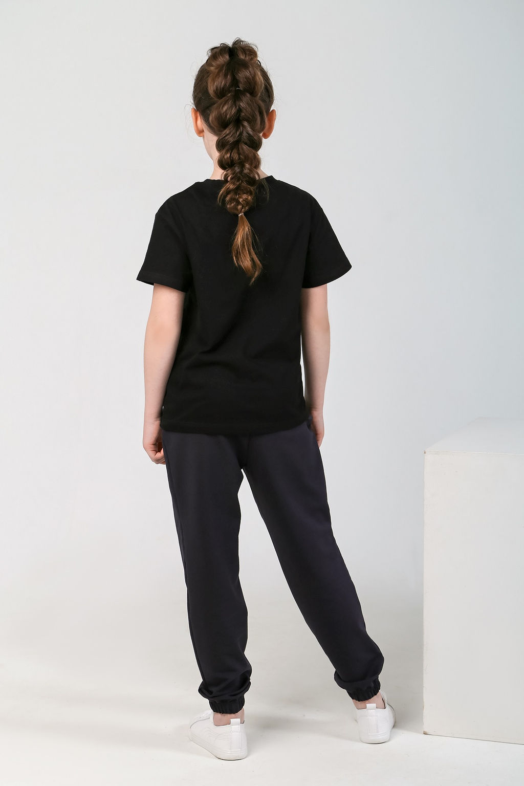 VIOTEX Фуфайка (футболка) для девочки Бэйсик-1