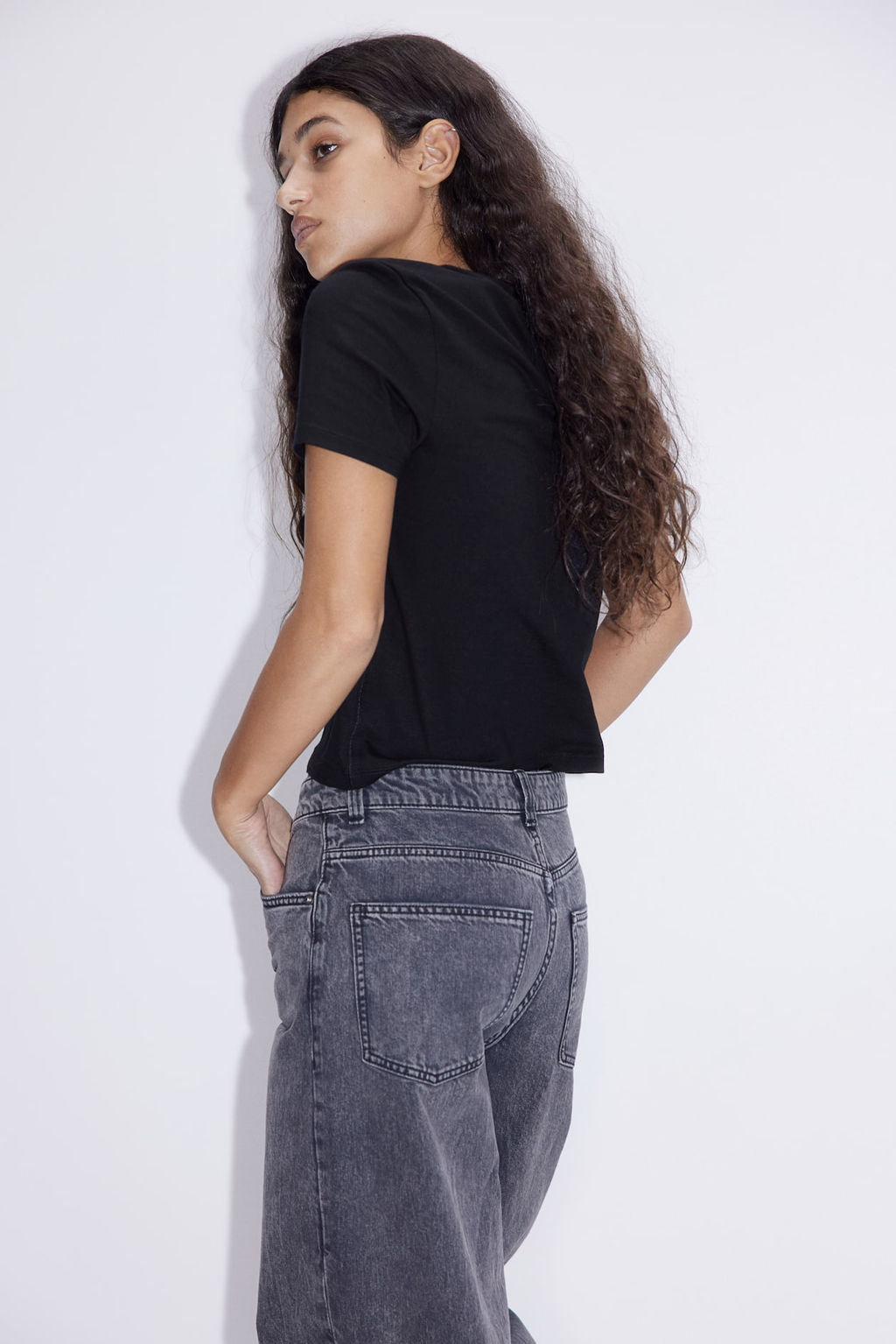 Camiseta entallada - H&m фото 5