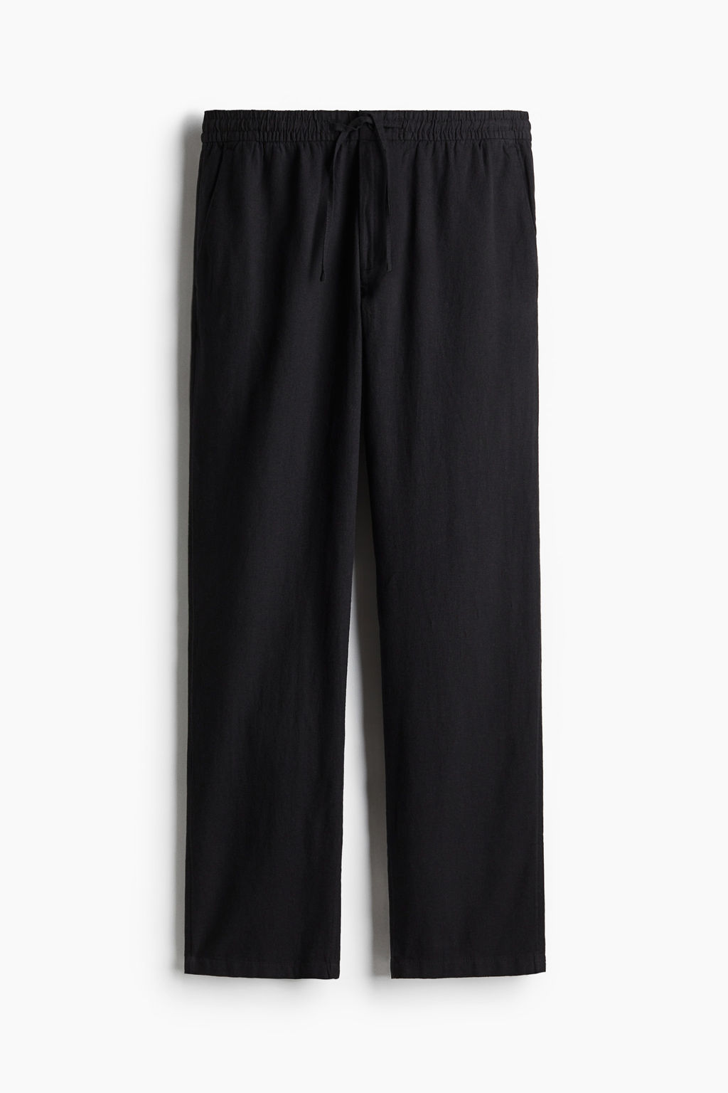 Pantal?n en mezcla de lino Regular Fit - H&m фото 4