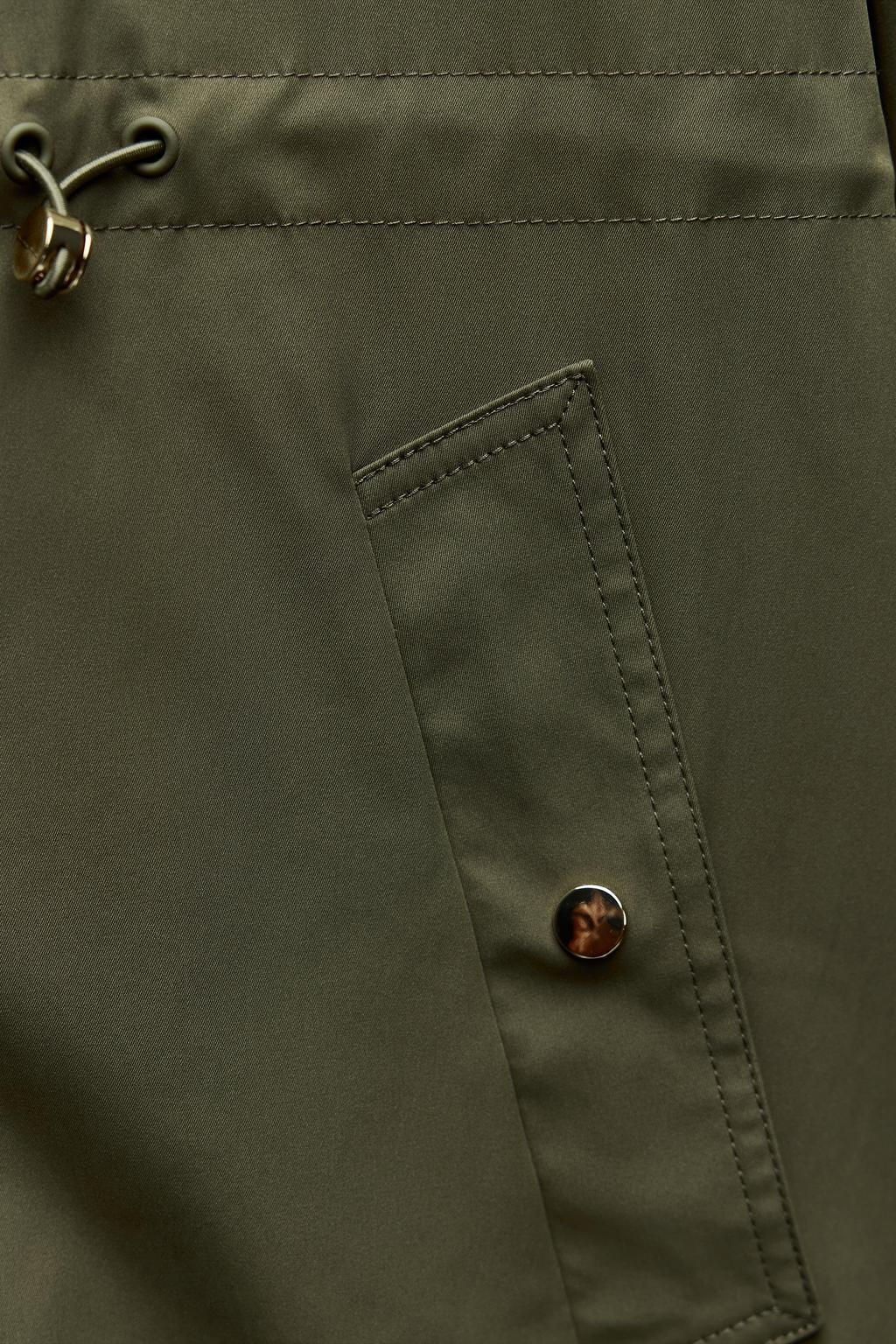LONG TECHNICAL FABRIC JACKET - Zara фото 10
