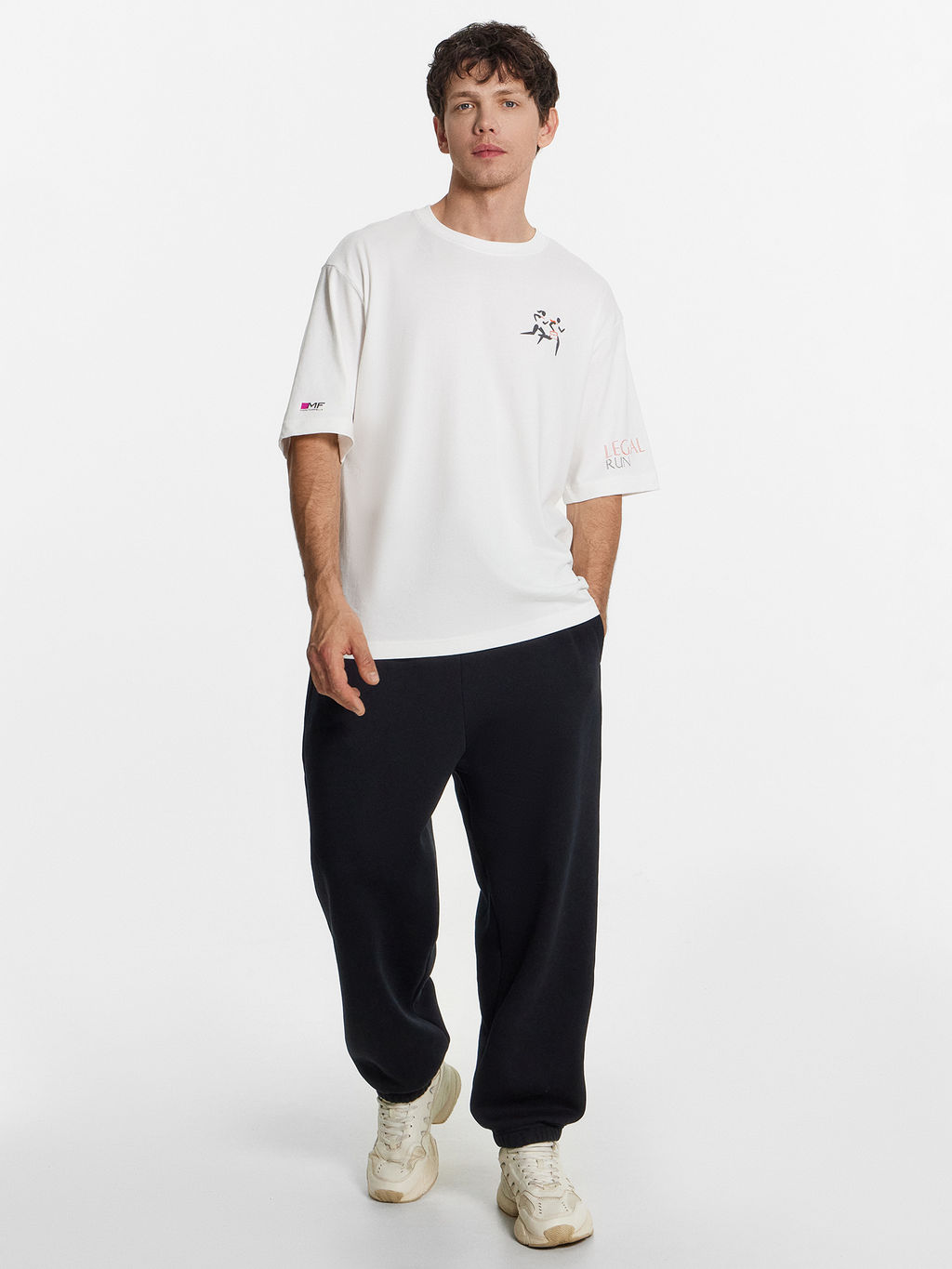 Футболка Mark Formelle Premium Base мужская интерлок белый  фото 5