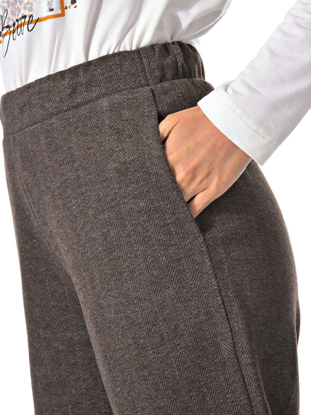 в составе шерсть брюки утепленные - А+б коллекция фото 36