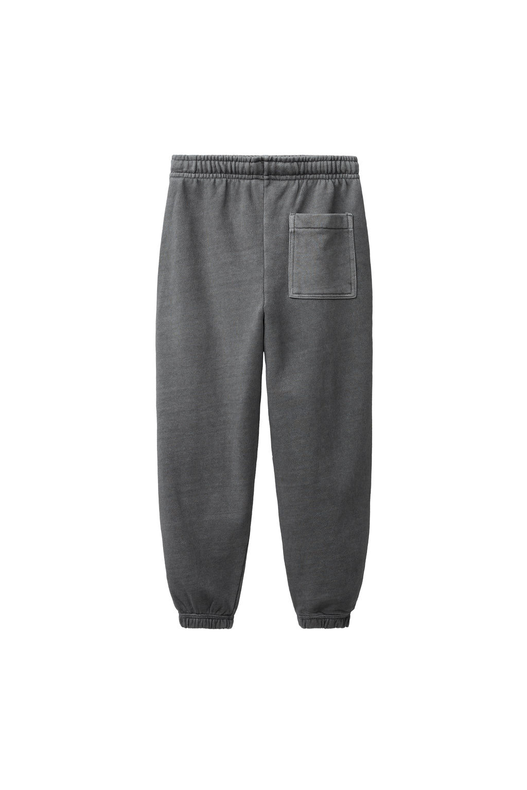 PANTAL?N FELPA JOGGER GARMENT DYE / Gris antracita - Zara фото 3